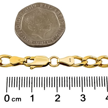 9ct gold 22.2g 22 inch curb Chain